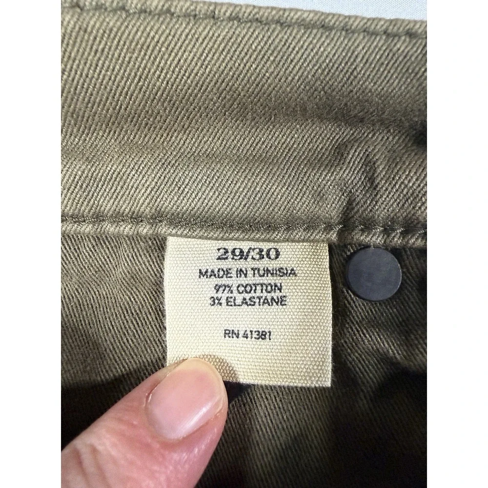 Polo Ralph Lauren Cargo Pants Olive Green 29x30 Stretch Utility Y2K